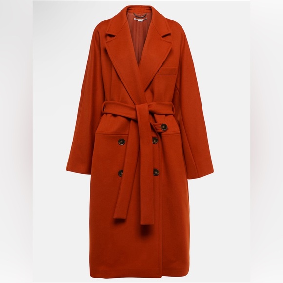Stella McCartney Wool Belted Coat 40 (oversize fit)